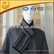 Bufanda de seda de Jacquard de la raya de la moda de los hombres
